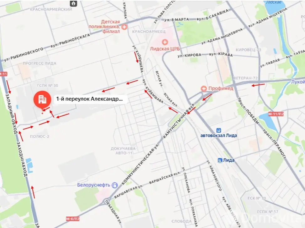 склад, Лида, пер. 2-й А. Невского, д. 1 