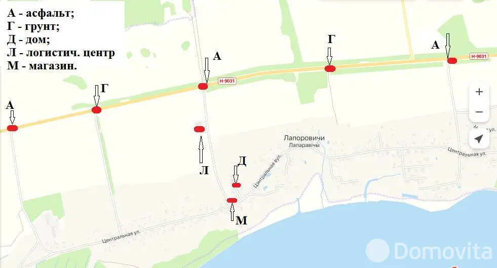 продажа дома, Лапоровичи, пер. Короткий