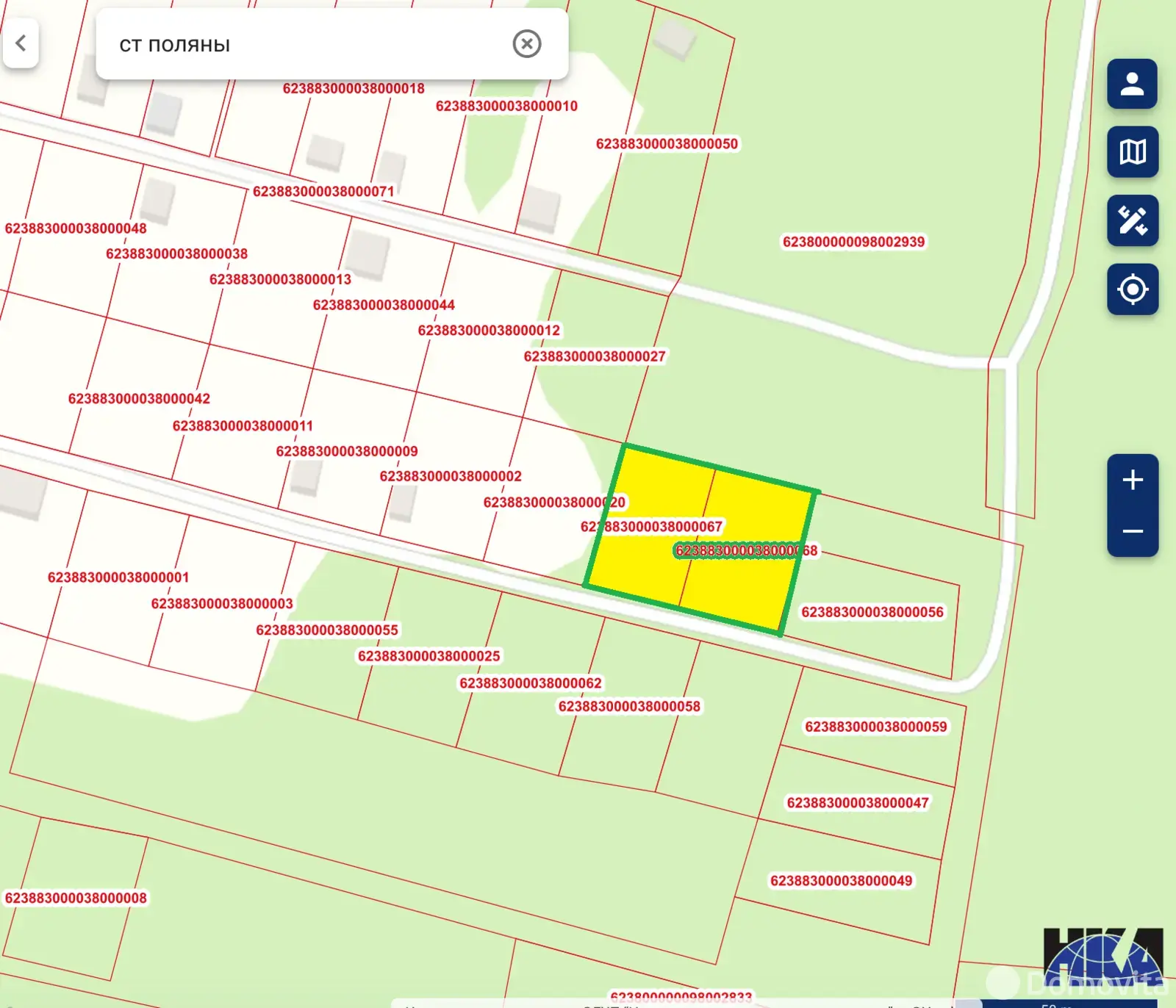 участок, Олехновичи,