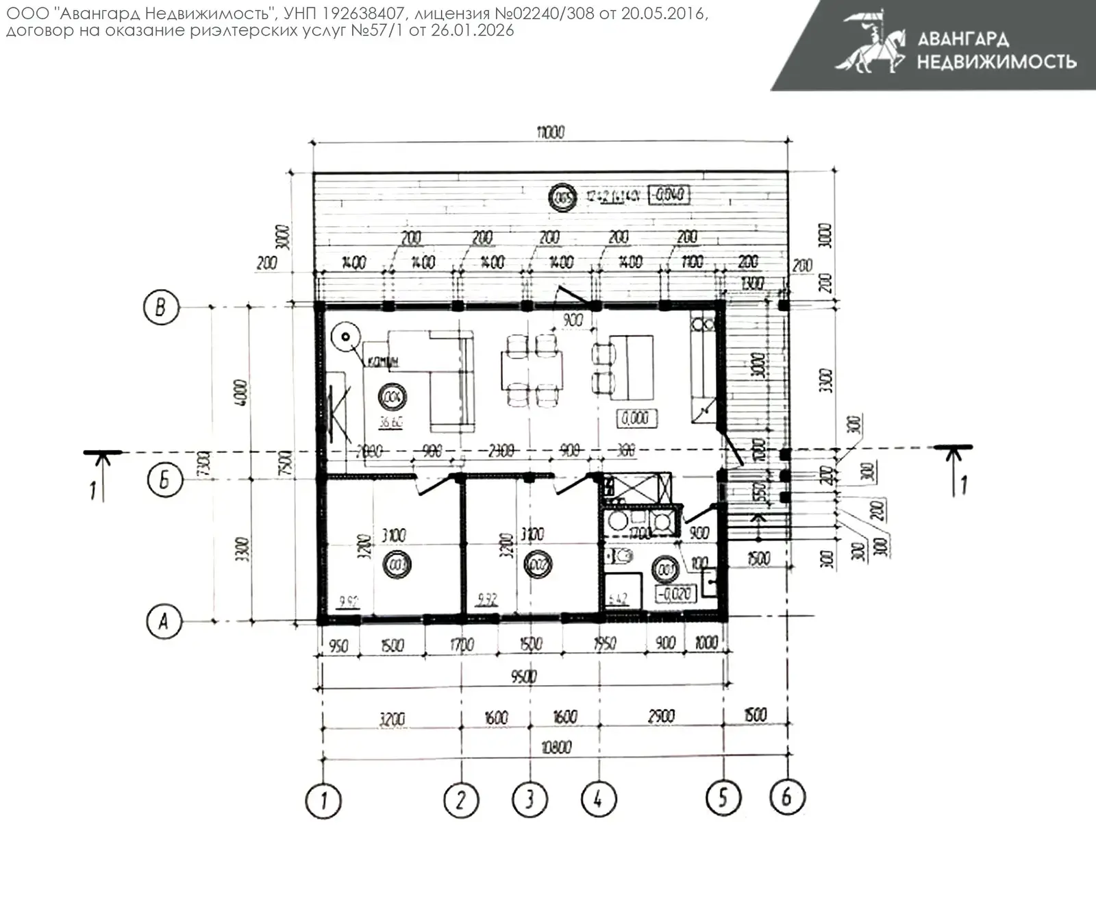Стоимость продажи коттеджа, Любяча, ул. Центральная