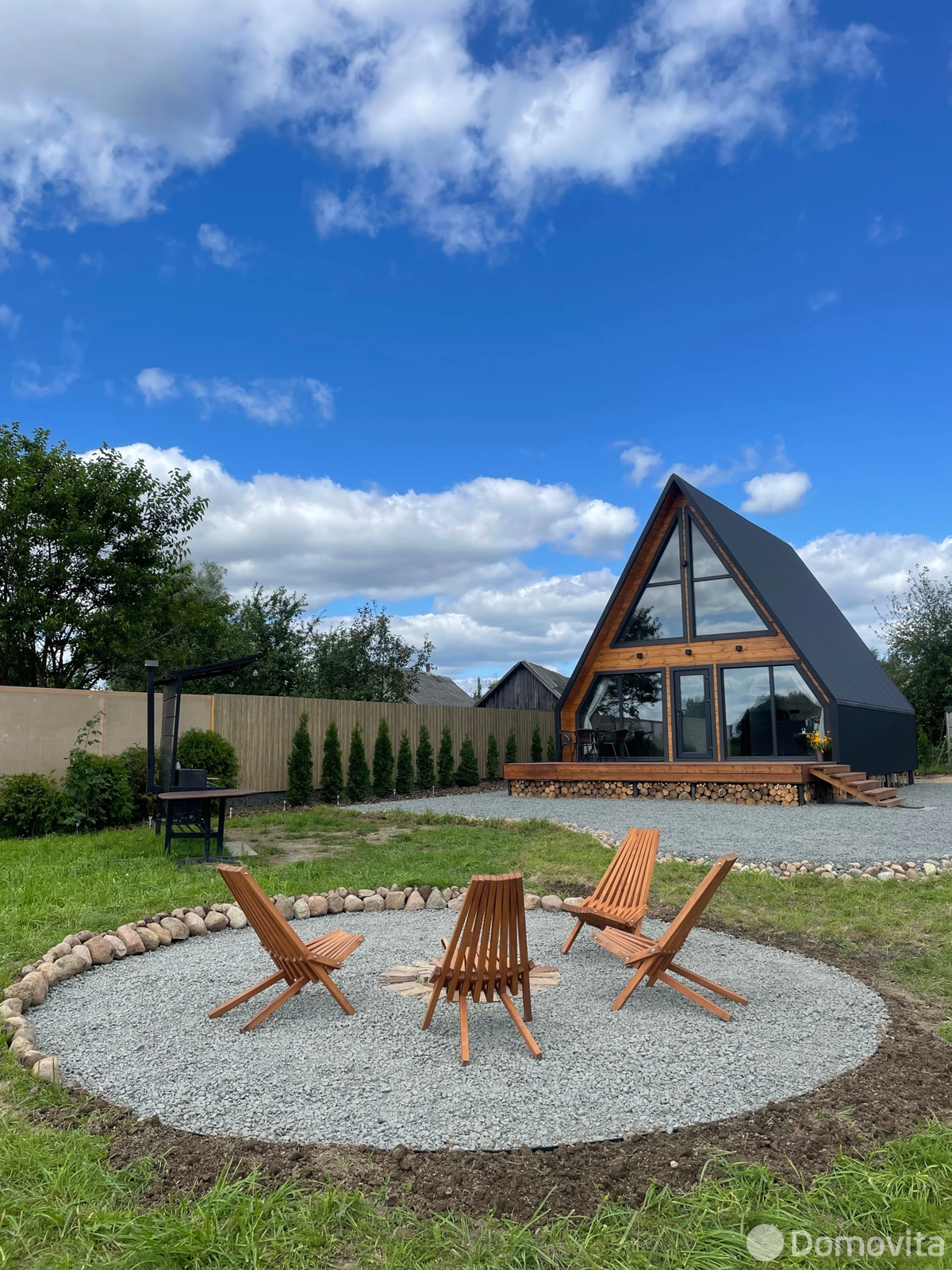  Коттедж A-frame_Minsk_Grini на сутки в Гринях , 250BYN, код 1274 - фото 1