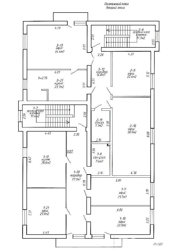 Снять офис на ул. Литературная, д. 27 в Минске, 783EUR, код 16216 - фото 23