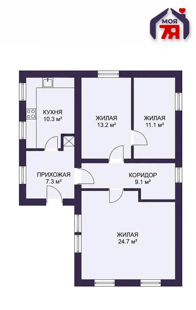 Стоимость продажи коттеджа, Слуцк, ул. Ленина, д. 259