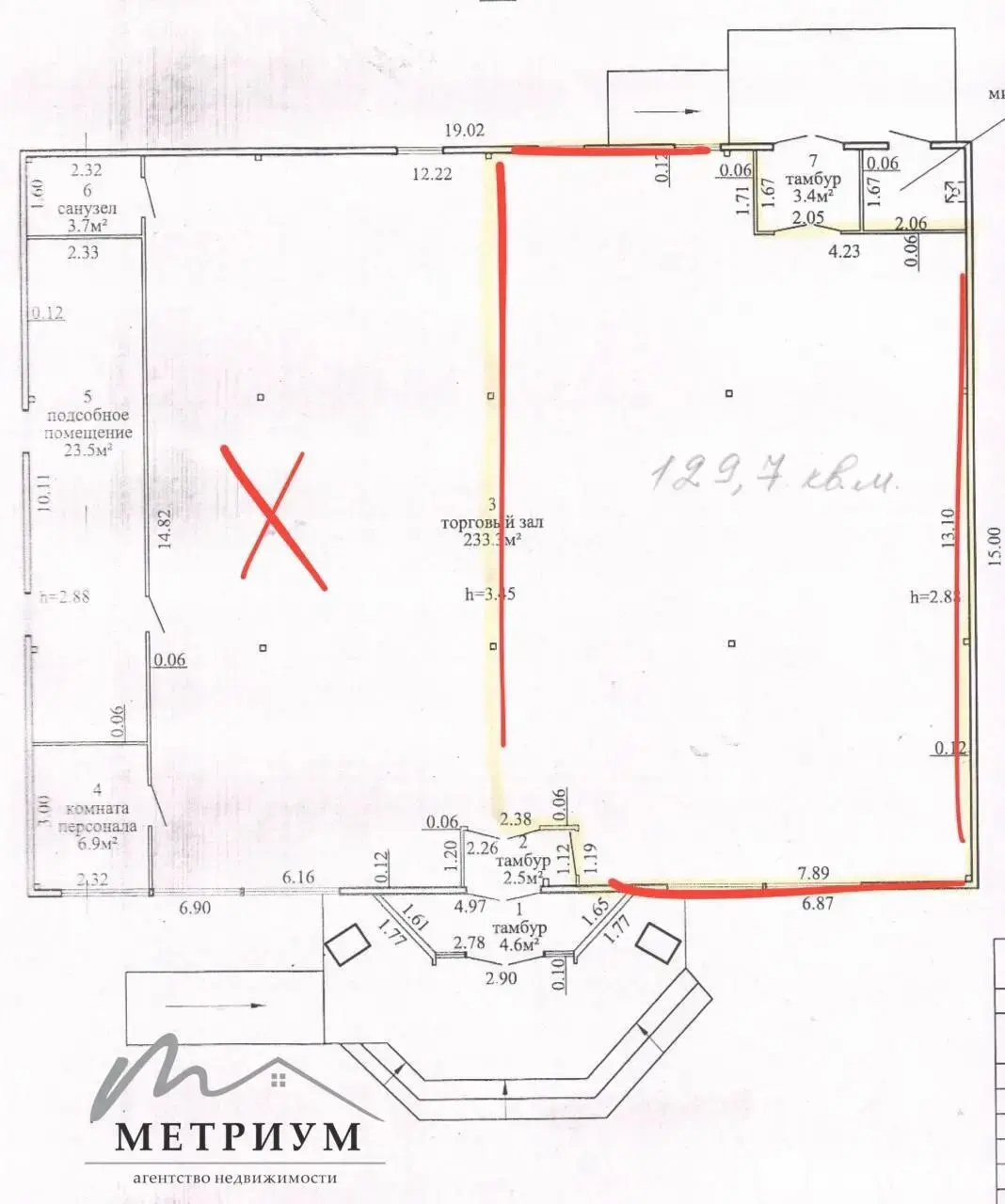 Цена аренды объекта сферы услуг, Слуцк, ул. Ленина, д. 51