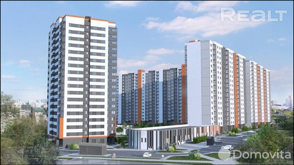 Продажа 2-комнатной квартиры в Минске, ул. Разинская, д. 9, 61886 USD, код: 988643 - фото 1