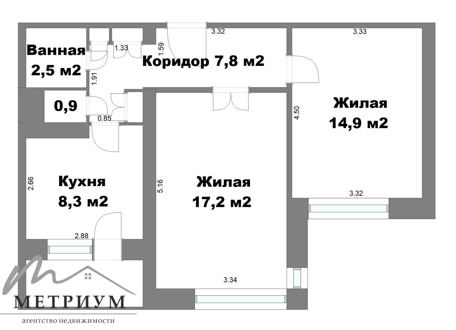 квартира, Минск, ул. Пулихова, д. 23 