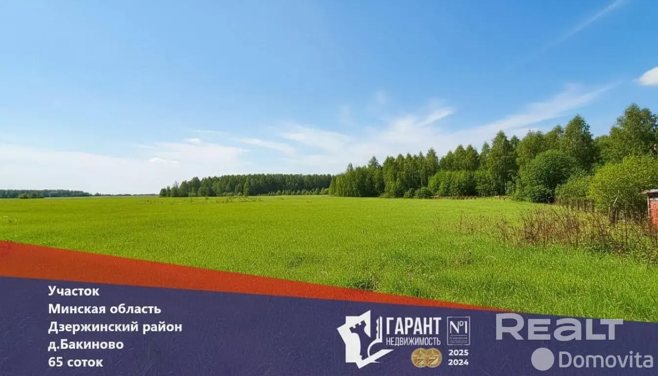 Цена продажи участка, Бакиново, ул. Центральная