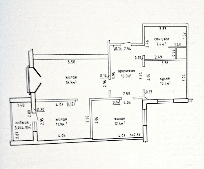 Снять 3-комнатную квартиру в Копище, ул. Авиационная, д. 1, 800USD, код 148463 - фото 54