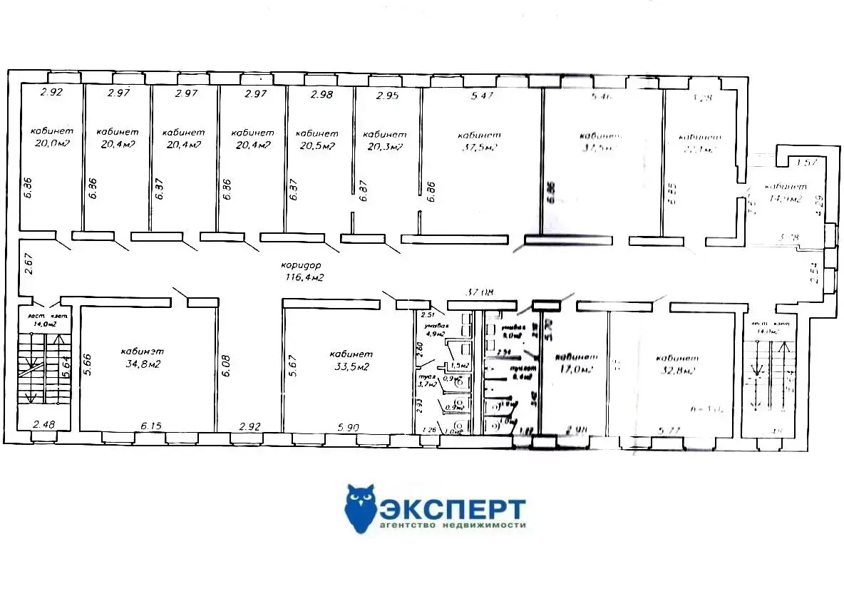 Купить помещение под сферу услуг в Минске, ул. Бабушкина, д. 6/А - фото 44