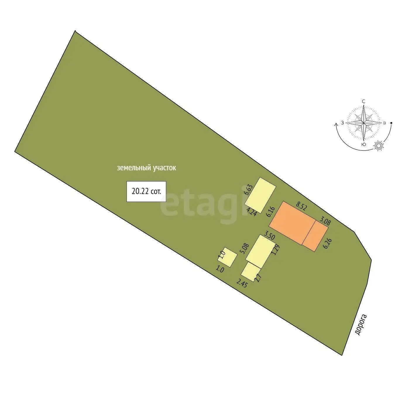 Цена продажи коттеджа, Шищицы, ул. Старое Село