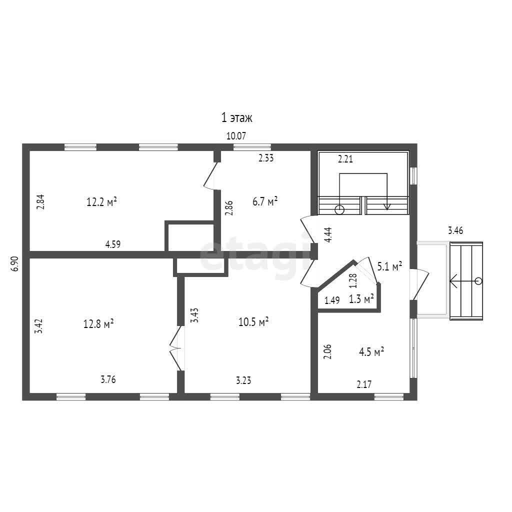 Продажа 2-этажной дачи в Вишневка-2005 Минская область, 21000USD, код 179976 - фото 38
