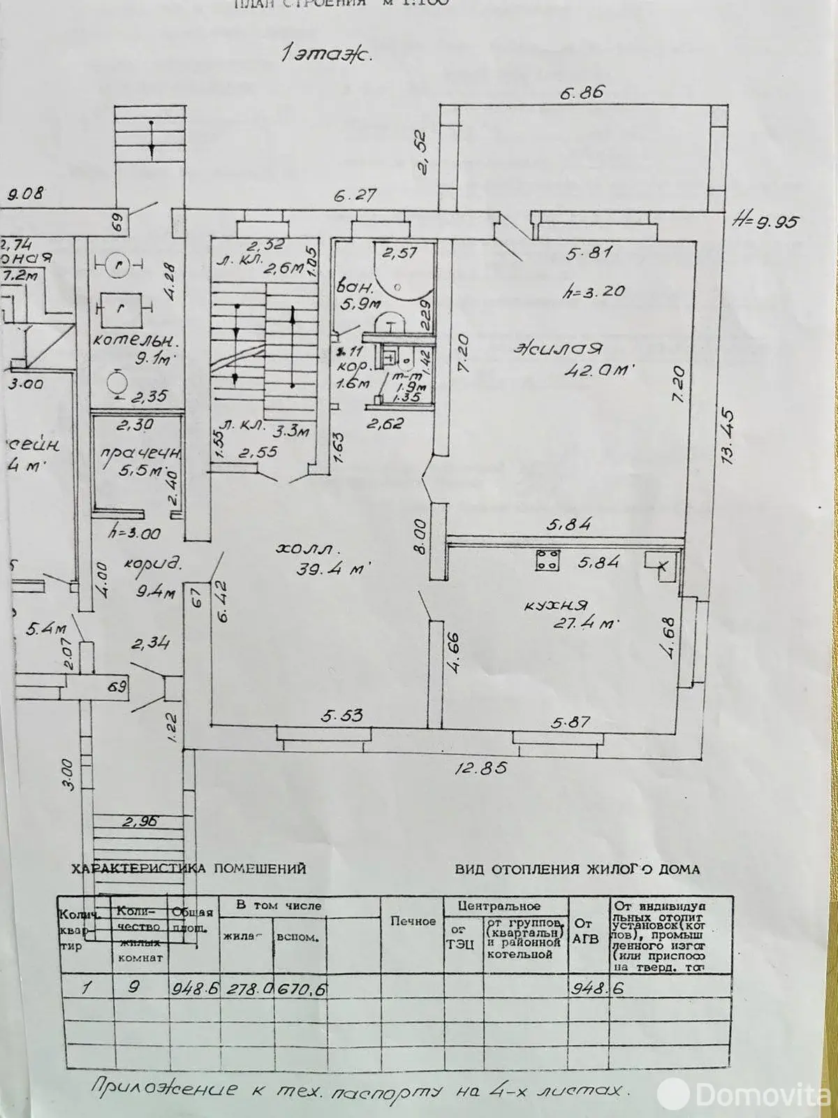 Цена продажи коттеджа, Минск, ул. Можайского, д. 3