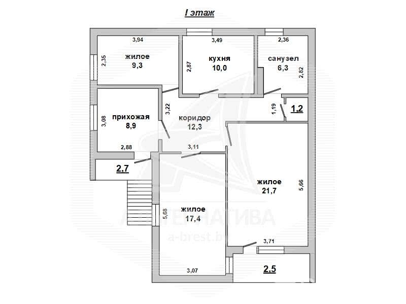 Продажа 1-этажного коттеджа в Каменце, Брестская область , 47000USD, код 635347 - фото 6