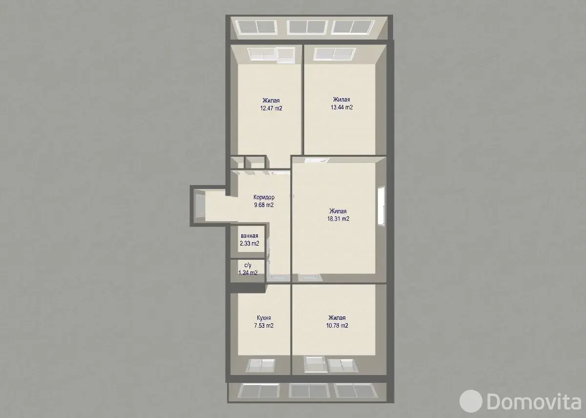 Купить комнату в Минске, Логойский тр-т, д. 25, цена 48700 USD, код 7676 - фото 4