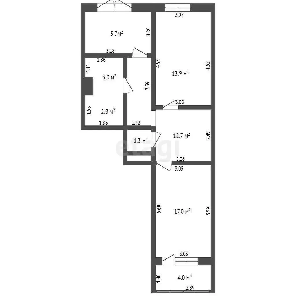 Аренда офиса на ул. Олешева, д. 3 в Минске, 1087USD, код 15114 - фото 14