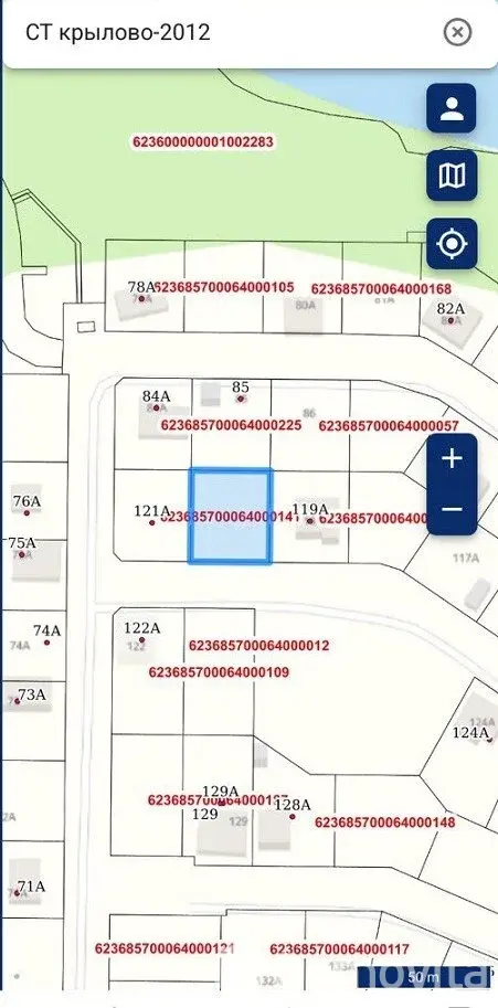 купить участок, Крылово-2012, д. 120