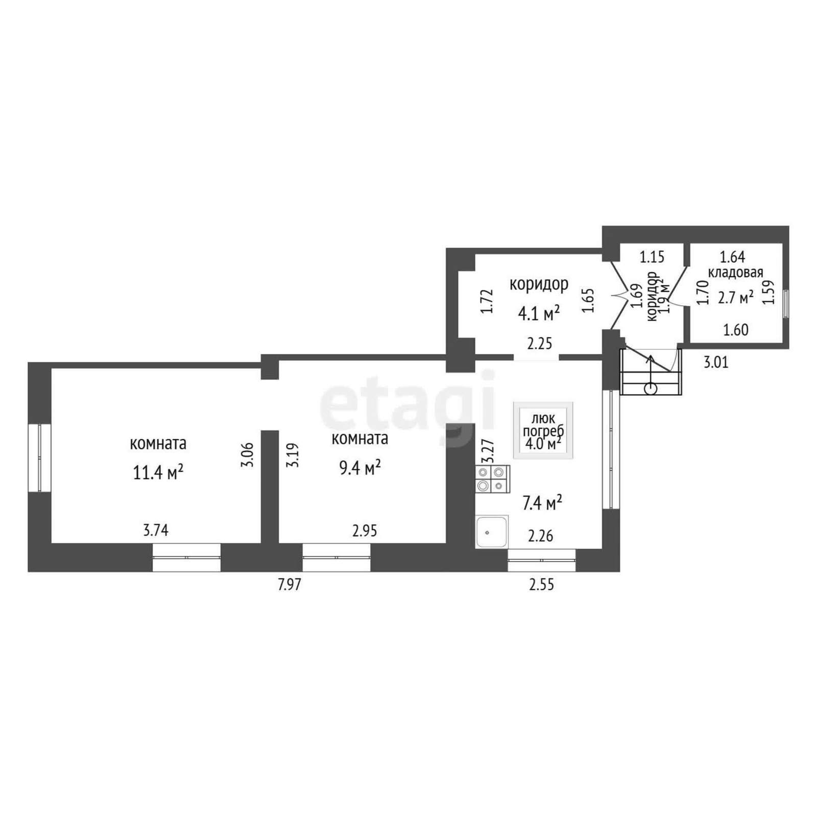 коттедж, Минск, ул. Гая, д. 60 