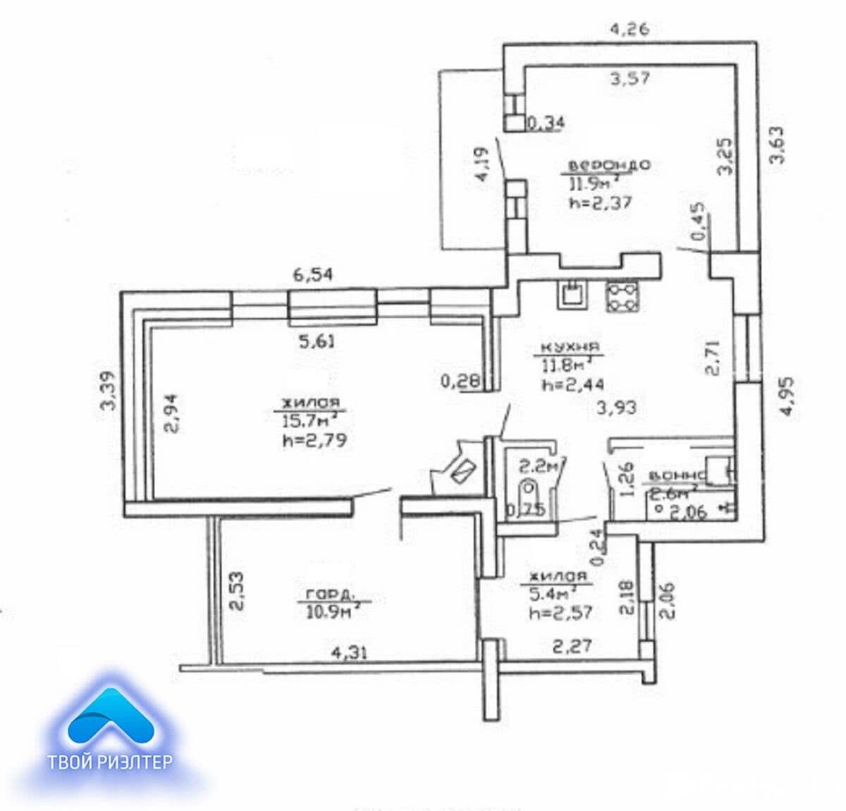 дом, Речица, ул. Сыдько, стоимость продажи 82 420 р.