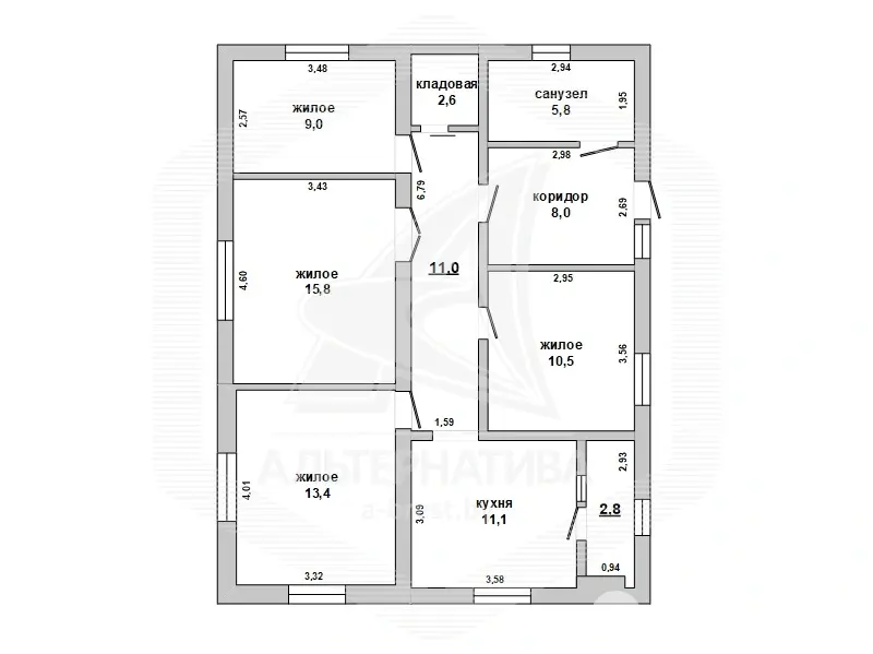 дом, Брест, в Московском районе