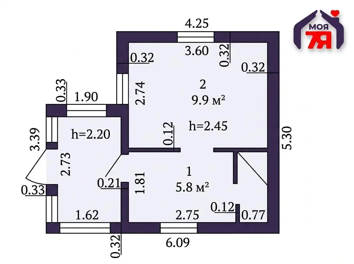 дача, Горняк-1, 