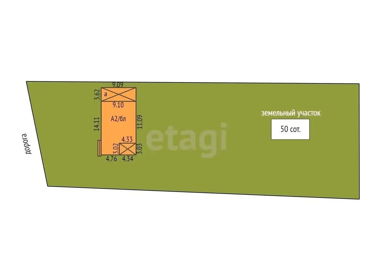 дом, Нивки, ул. Центральная, стоимость продажи 247 240 р.