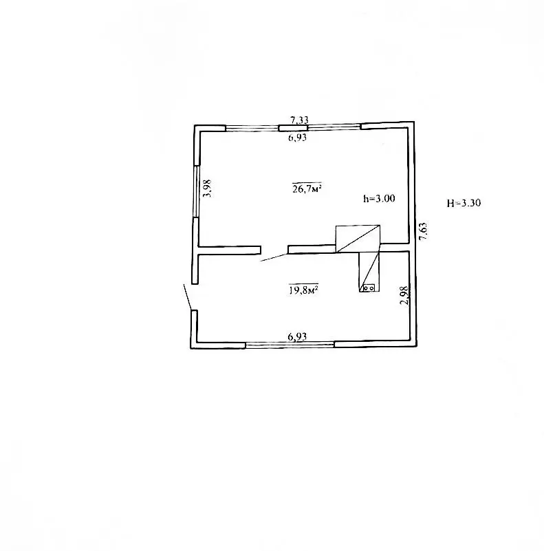 коттедж, Днепр-2,