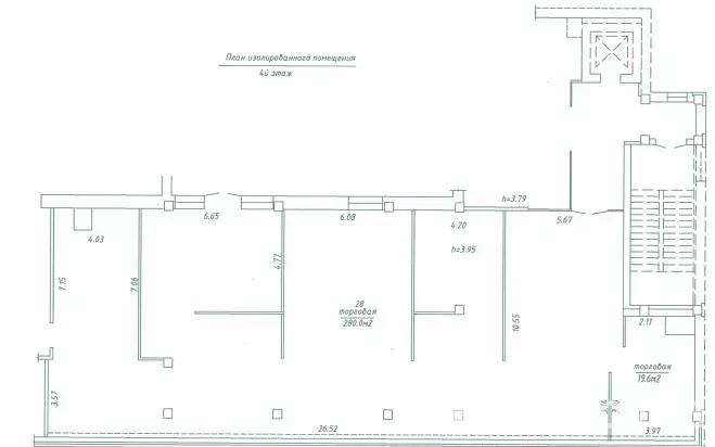торговый объект, Орша, ул. Мира, д. 4, стоимость аренды 6 098 р./мес.