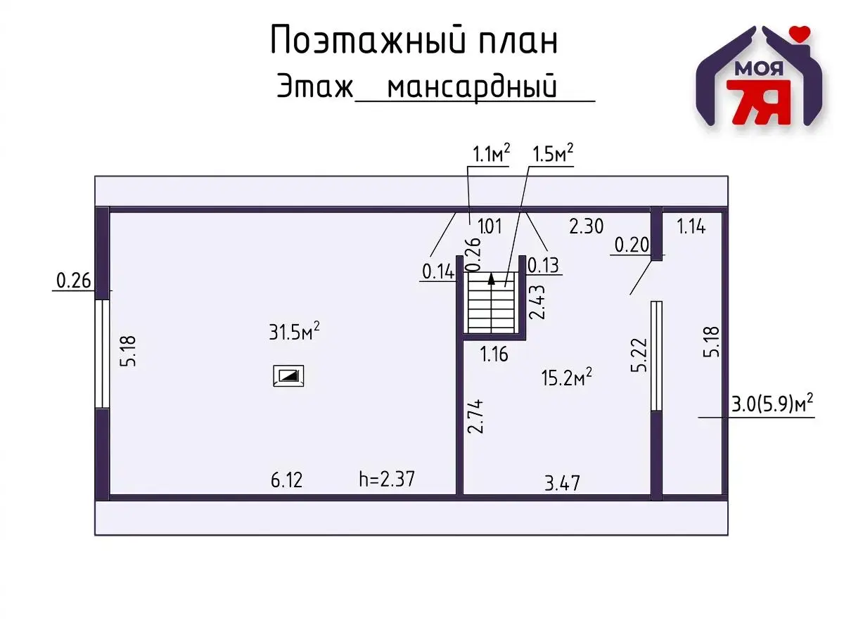 Продажа 3-этажной дачи в Белстандарт Минская область, 54900USD, код 185453 - фото 30