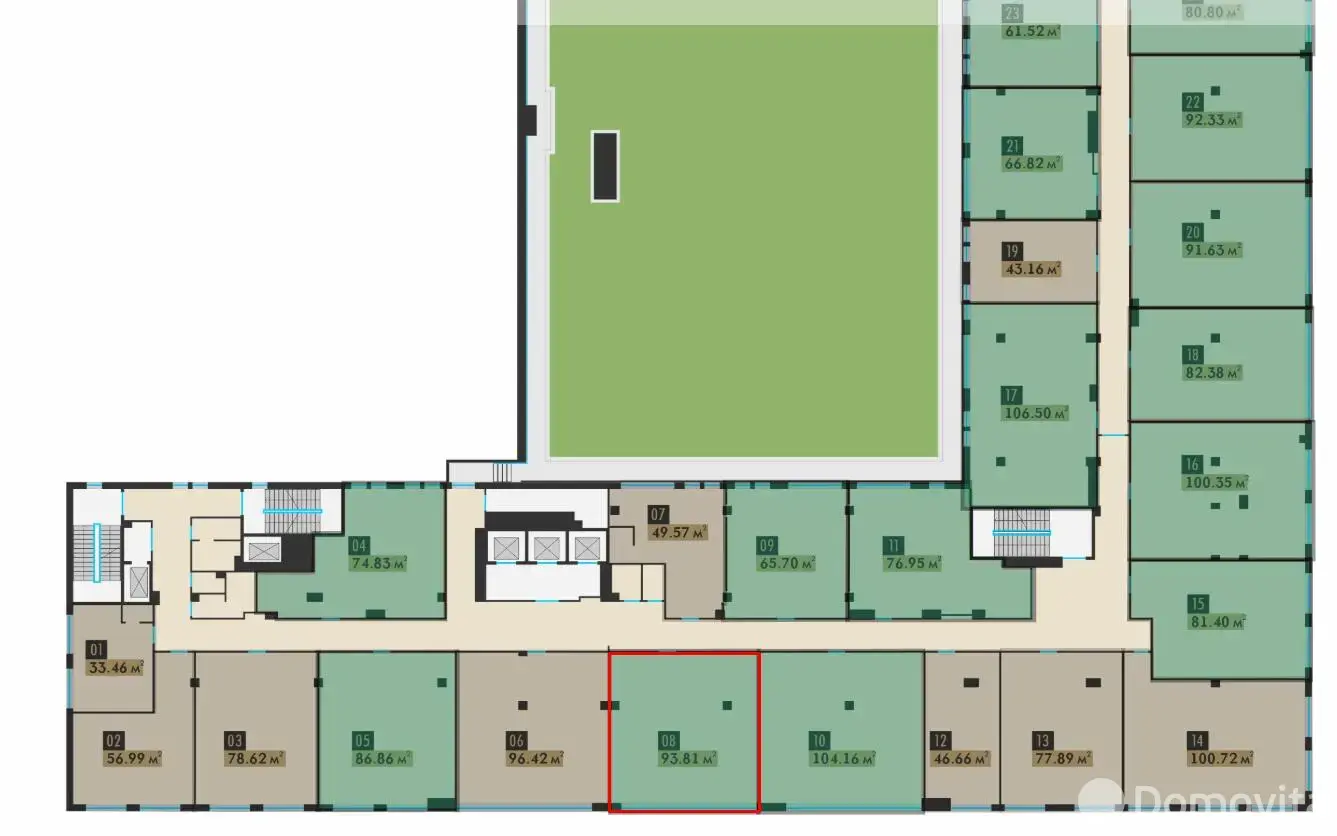 Аренда офиса на ул. Интернациональная, д. 38 в Минске, 2562BYN, код 16125 - фото 11