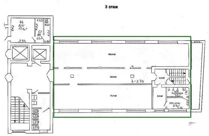 Снять офис на ул. Красная, д. 7/25 в Минске, 7101BYN, код 15613 - фото 3