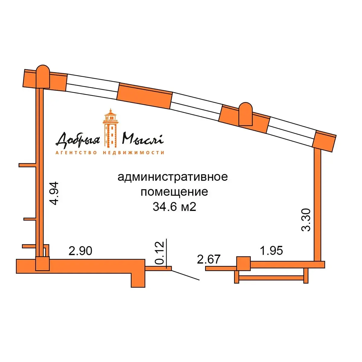 Аренда офиса на ул. Платонова, д. 20Б в Минске, 520USD, код 15992 - фото 22