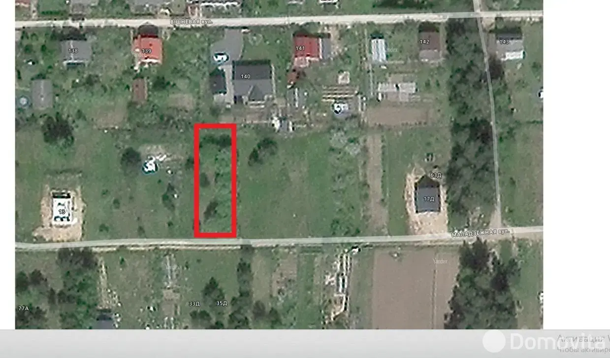 участок, Зеленый бор, 