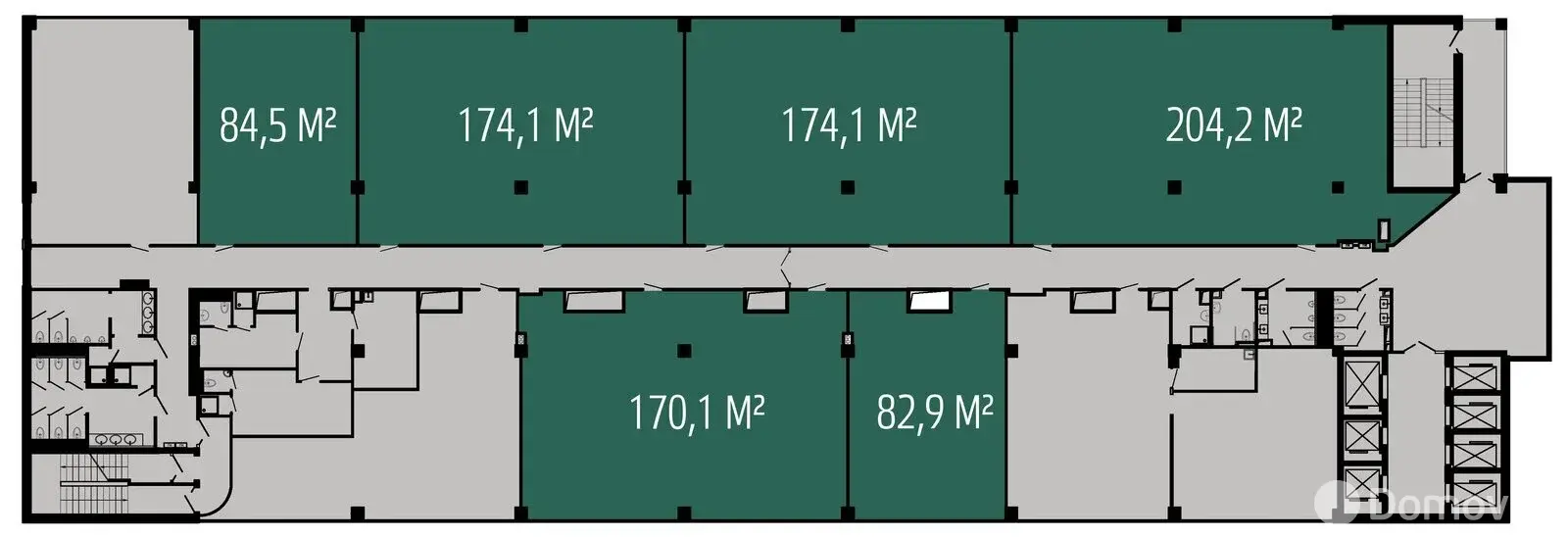 Снять офис на пр-т Партизанский, д. 79 в Минске, 192000USD, код 15774 - фото 12