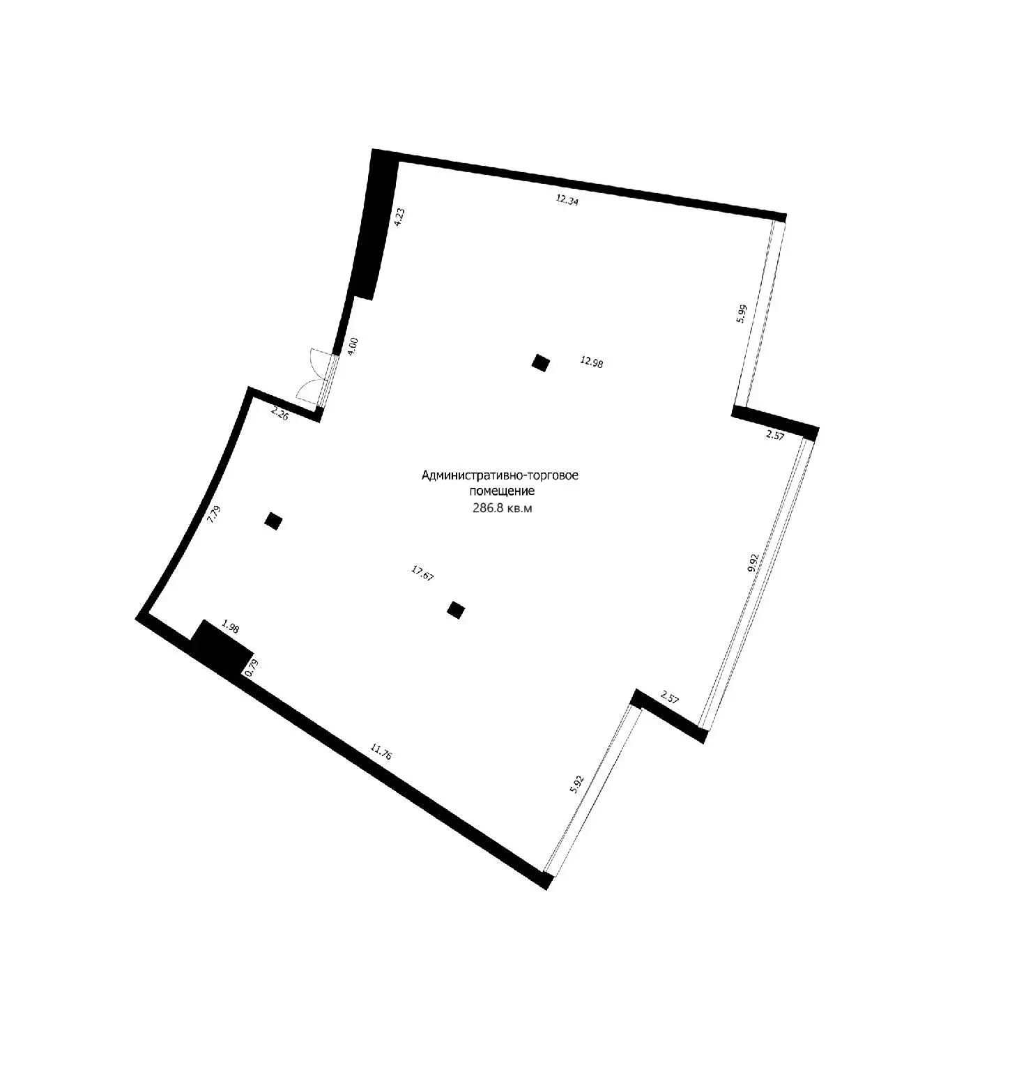 Снять торговое помещение на ул. Кальварийская, д. 16 в Минске, 2866USD, код 967144 - фото 2