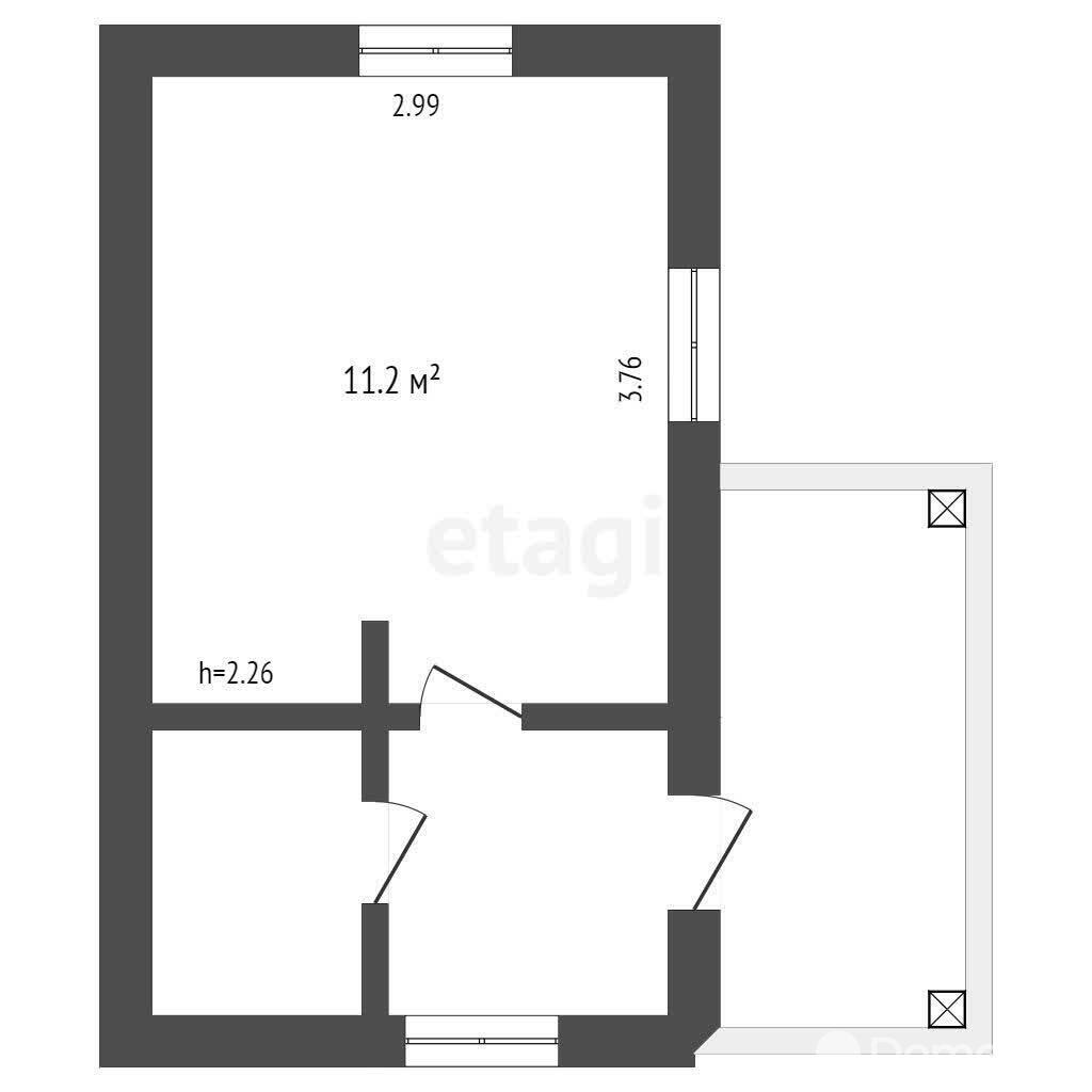 Купить 1-этажную дачу в Дубок-2 Могилевская область, 2600USD, код 179081 - фото 5