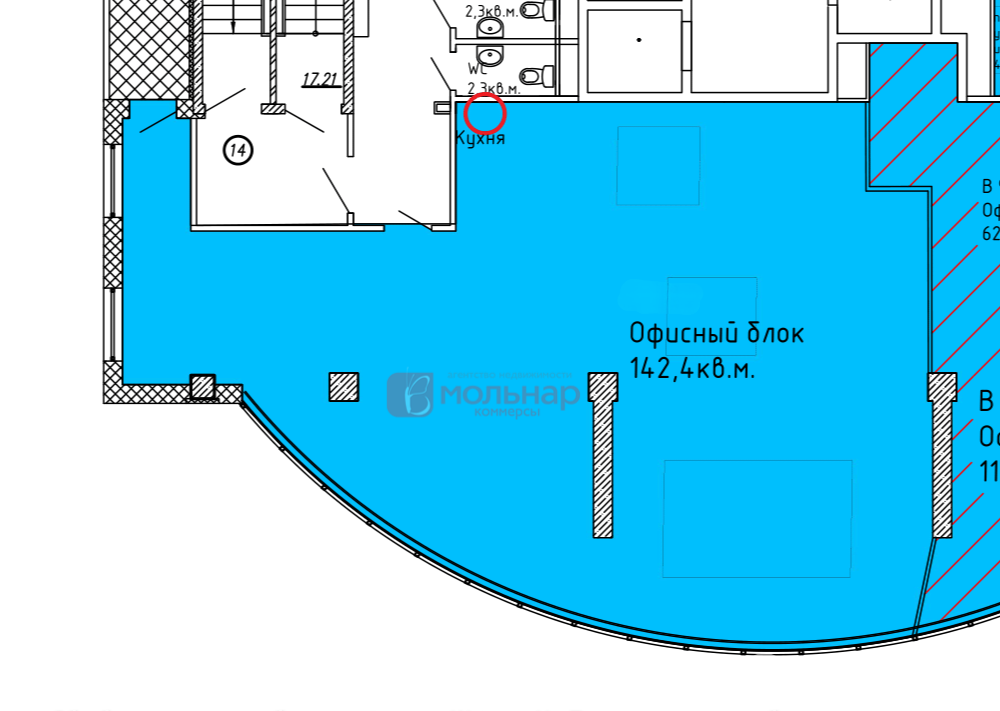 офис, Минск, пр-т Дзержинского, д. 104 на ст. метро Петровщина