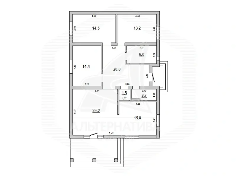 Продажа 1-этажной дачи в Вымпел УВД Брестская область, 250000USD, код 177025 - фото 18