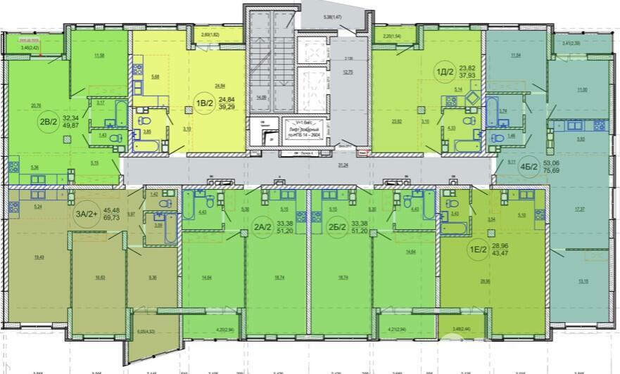 Продажа 2-комнатной квартиры в Минске, ул. Кузьмы Минина, д. 6, 71680 USD, код: 1053693 - фото 3