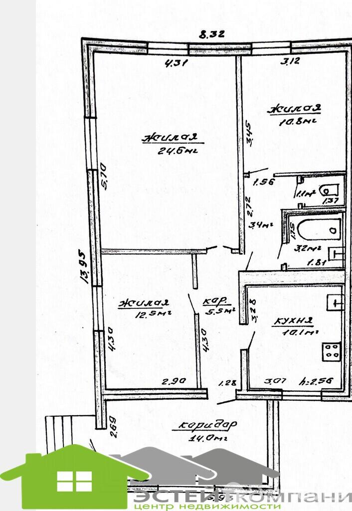 Продать 1-этажный дом в Новогрудке, Гродненская область пл. Ленина, д. 60, 42000USD, код 640393 - фото 5