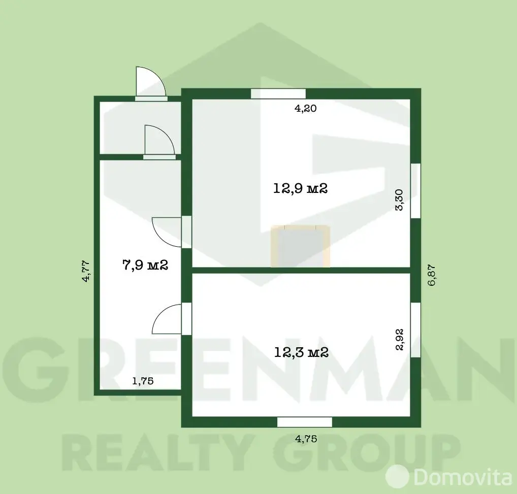 Продажа 1-этажной дачи в Огородниках Брестская область, 9500USD, код 181941 - фото 17