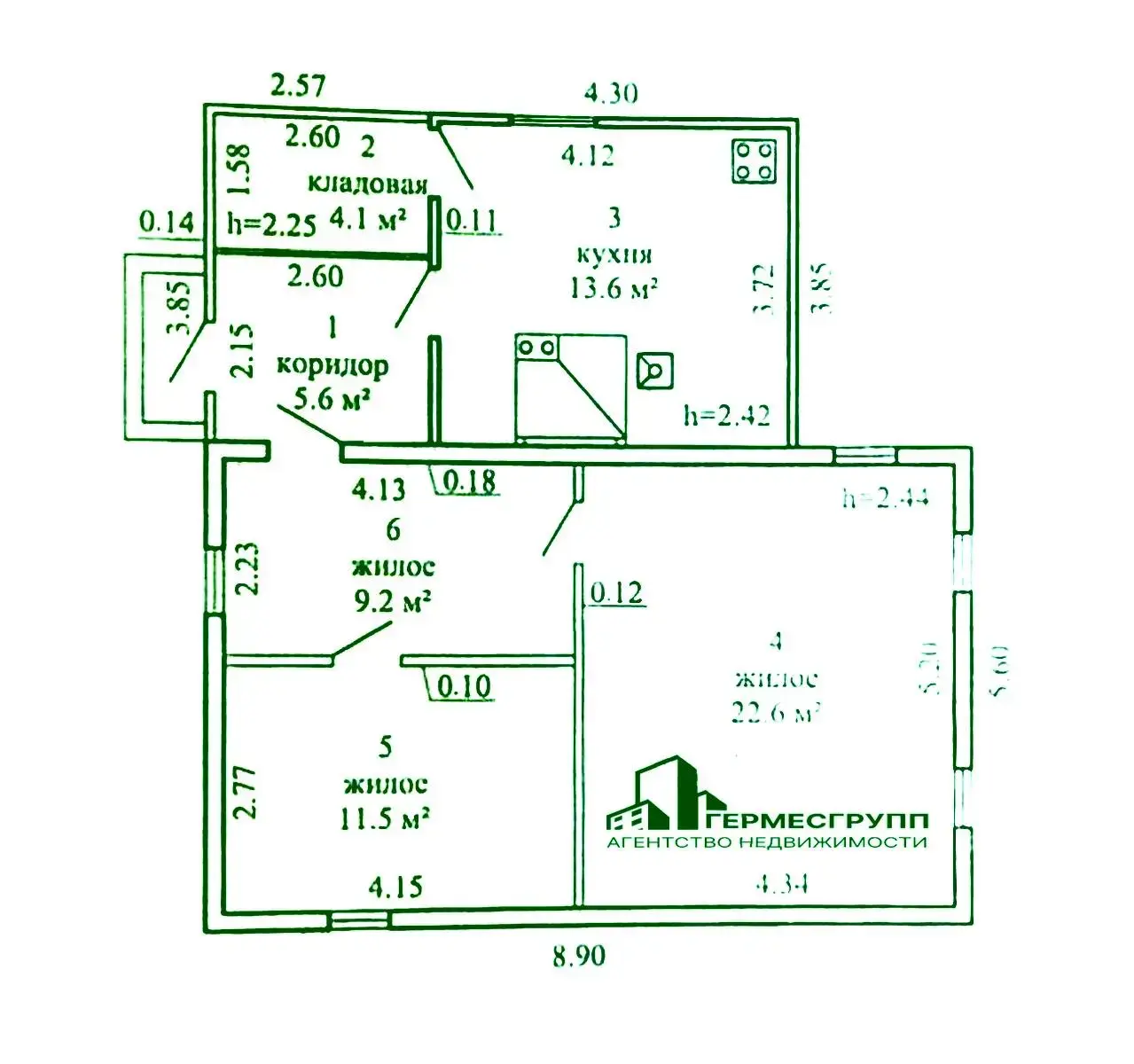 дом, Кобрин, ул. Фрунзе