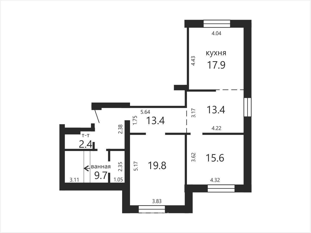 квартира, Минск, ул. Подгорная, д. 67 