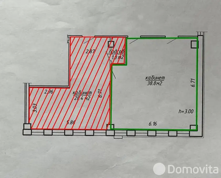 Снять офис на ул. Тимирязева, д. 67 в Минске, 1164BYN, код 15407 - фото 2